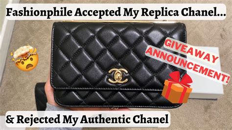 fake chanel bag signs